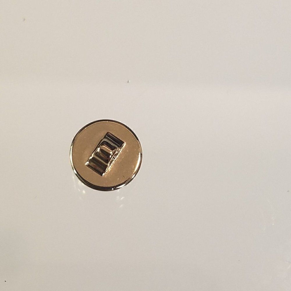 Gucci Replacement Button Gold Color Small Metal Shank Button - Picture 7 of 9